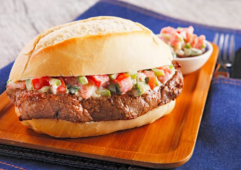 Lanche de Churrasco